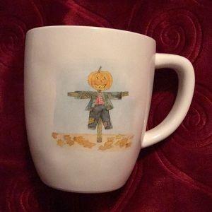 Rae Dunn Halloween Scarecrow Trick or Treat Mug